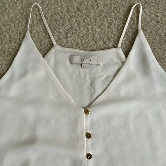 Loft ivory camisole top - Picture 3 of 6
